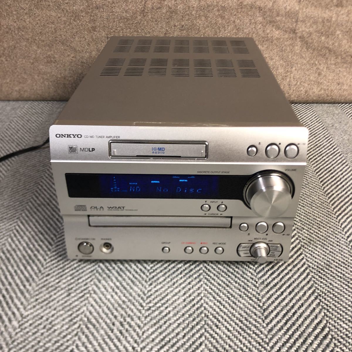 ONKYO FR-N7X 本体のみ(CD音出し動作確認済、MD読込未確認