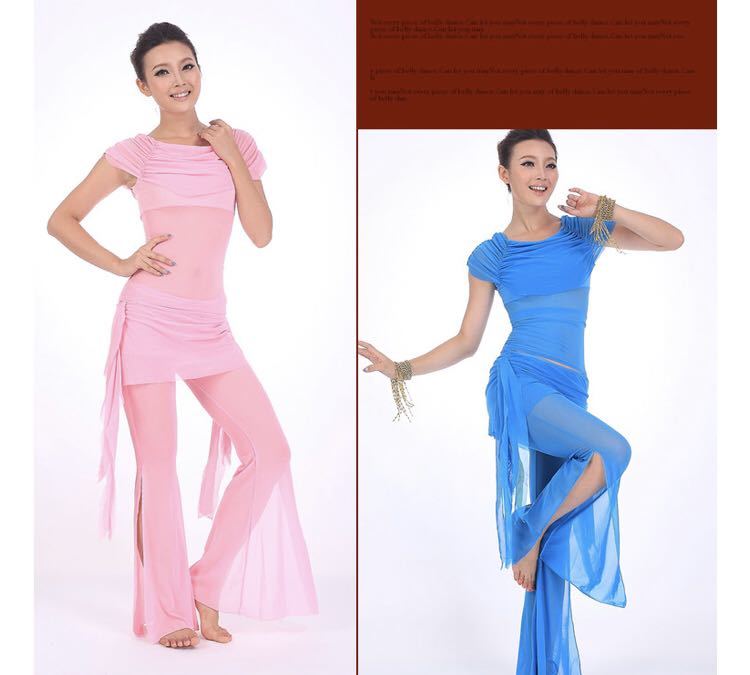 ベリーダンスピンク新しいセクシーな女性のベリーダンスの服オリエンタルスタイルの衣装の直接販売女性のボールルームドレスインドのドレス