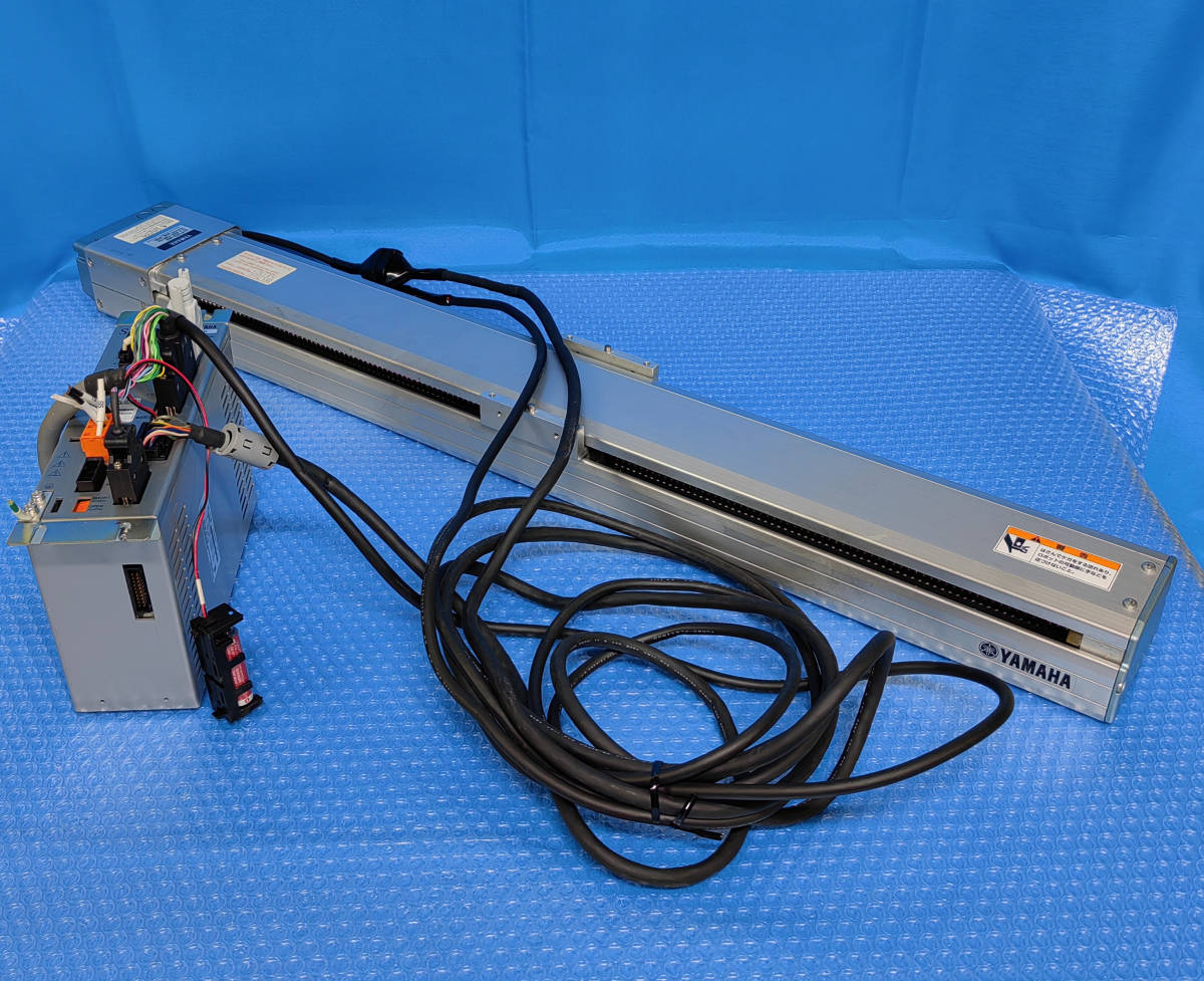 [CK12866] YAMAHA 単軸ロボット 電動スライダー F1020-650 + コントローラ SR1-X-05 動作保証