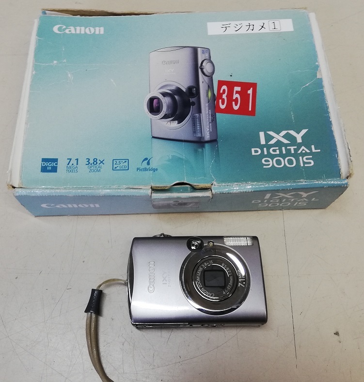 ヤフオク! - Canon キヤノン IXY DIGITAL 900 is元箱付 中古品