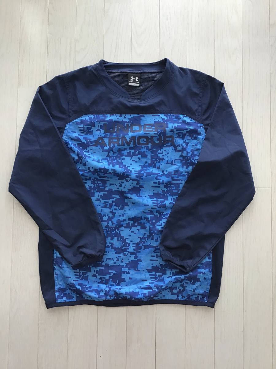 超美品、未使用　アンダーアーマー　ナイロン上下セット　YXL