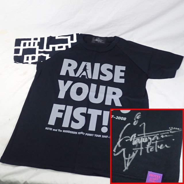 布袋寅泰 直筆サイン Tシャツ | gruporealdelmar.com