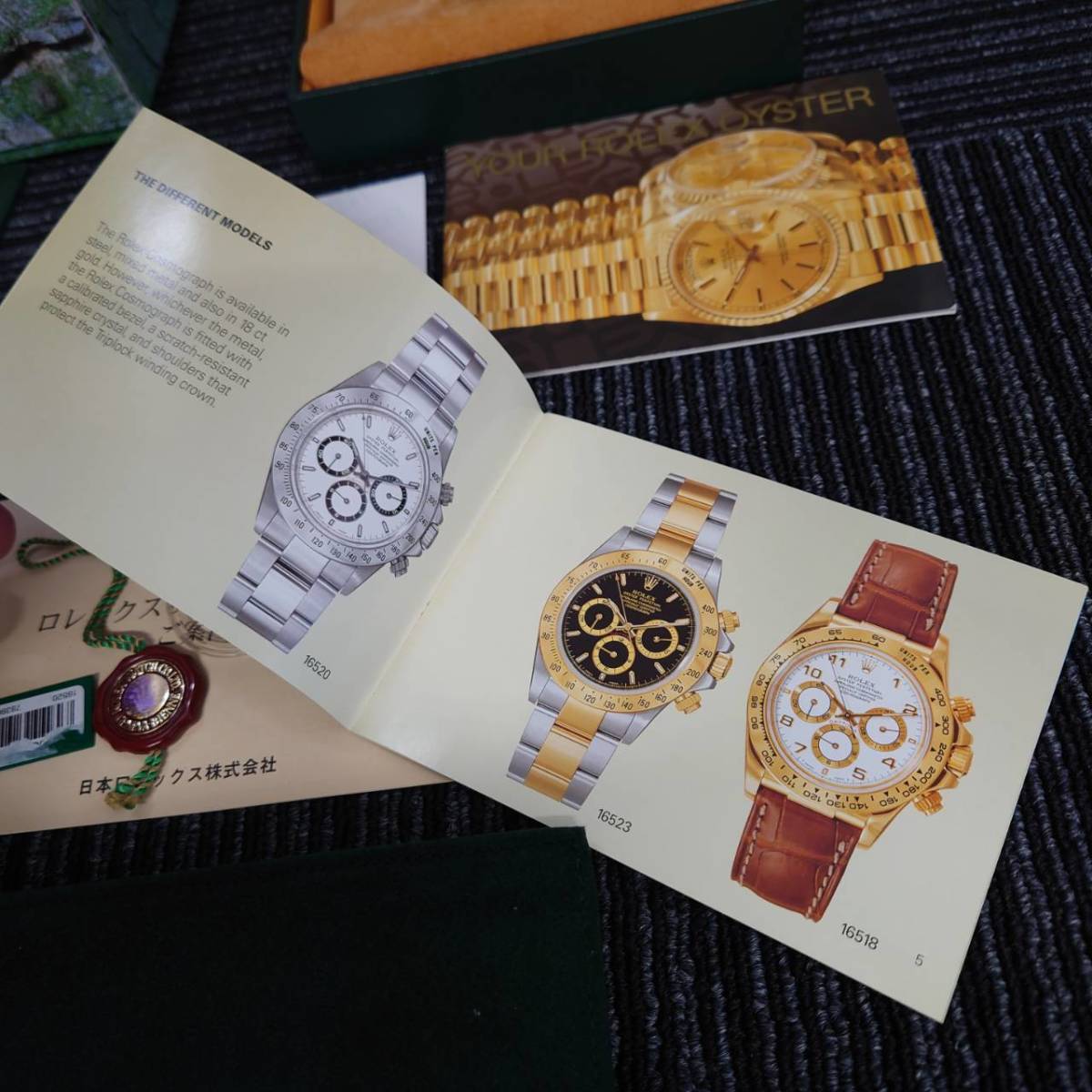 ROLEX ロレックス デイトナ DAYTONA 空箱 付属品 冊子-connectedremag.com