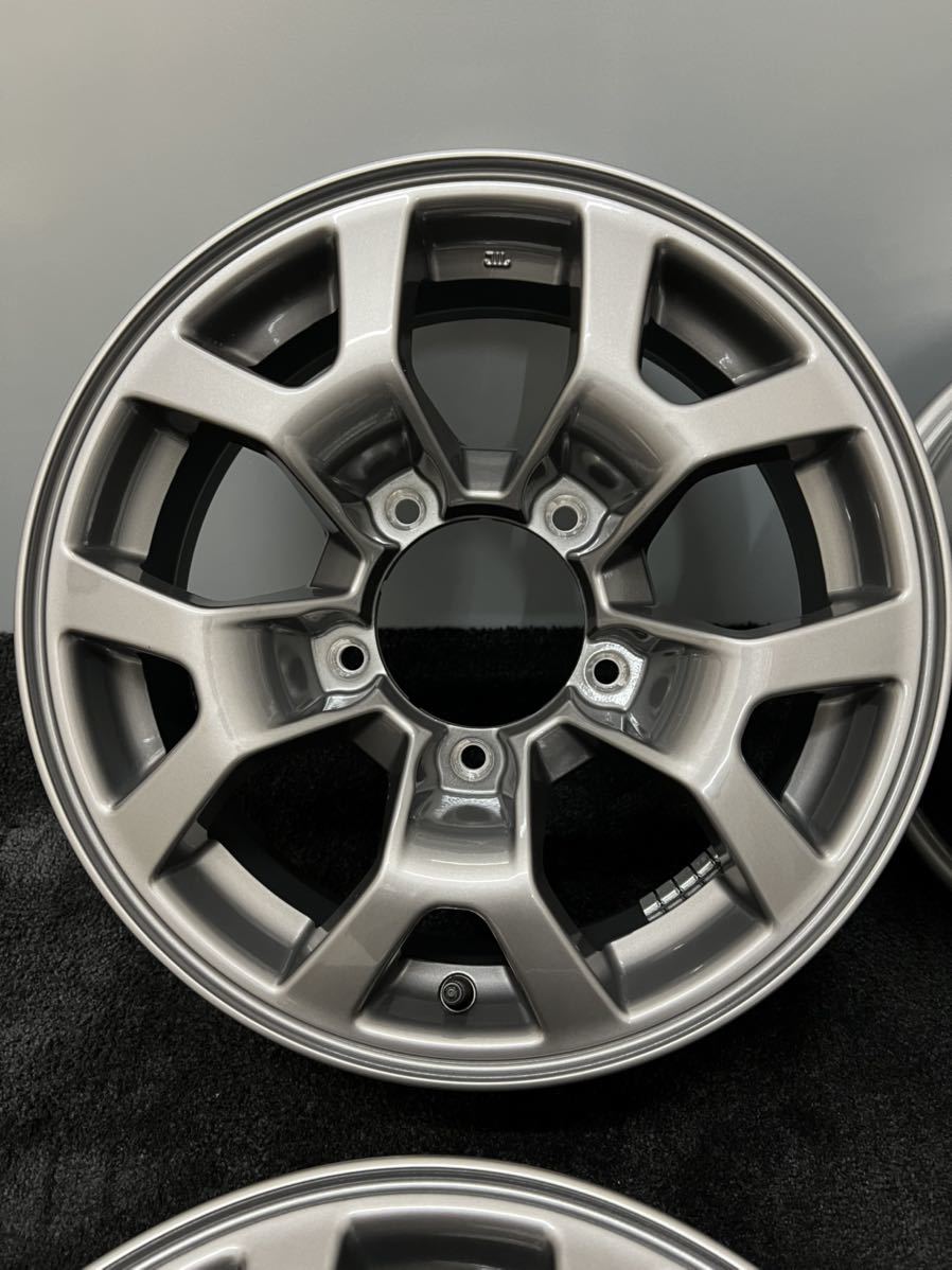 新車外し スズキ ジムニー シエラ 純正 15インチ 5.5J +5 139.7 5H 4