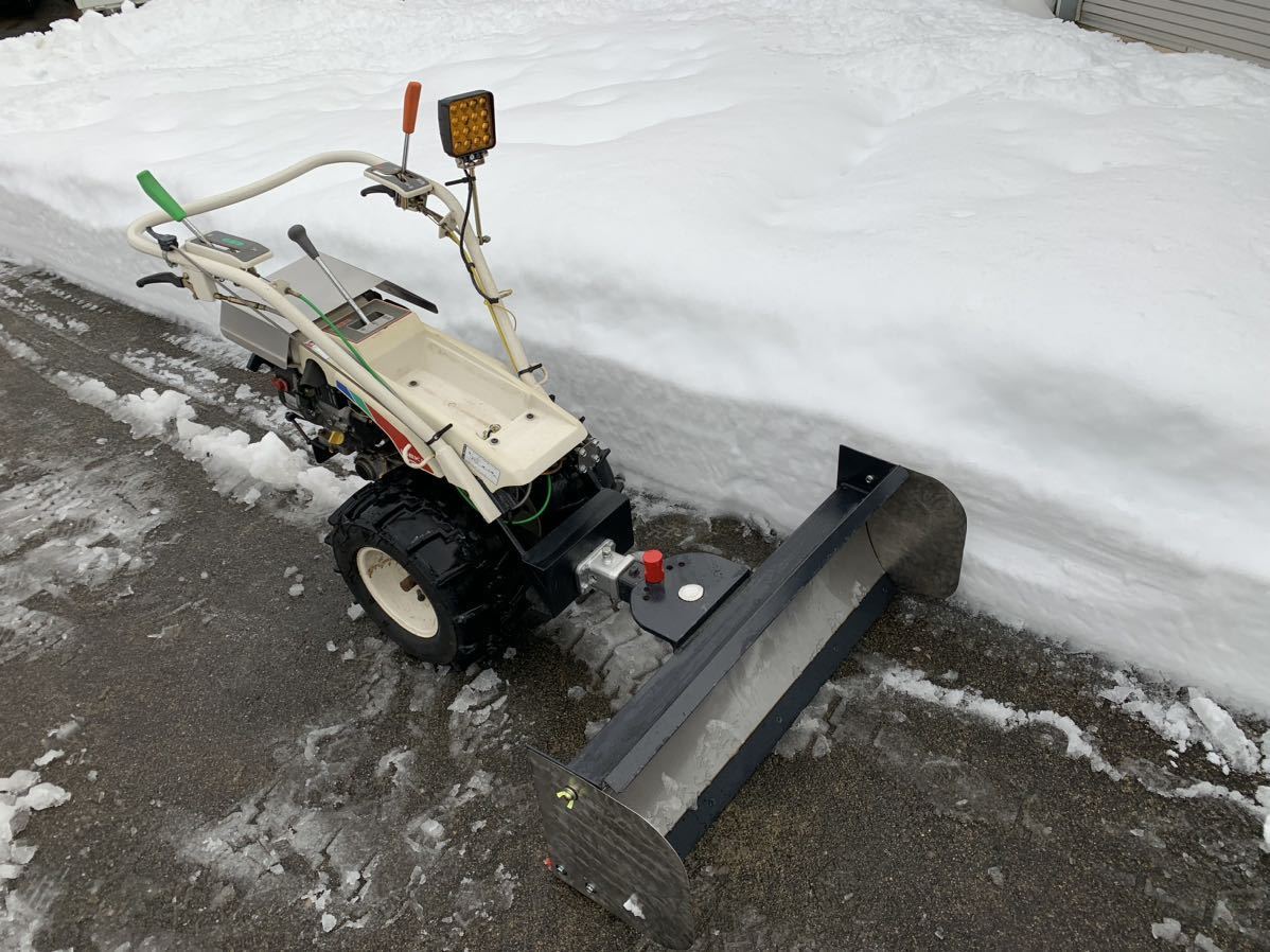 三菱バインダー改造排土板除雪機 動作確認済み www.thesciencebasement.org