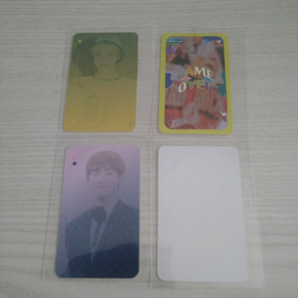 BTS  J-HOPE    JIMIN    V   4枚セット　カード