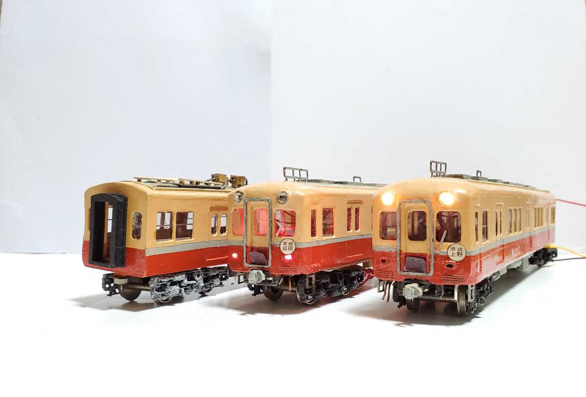 Yahoo!オークション - HO 京成3200形 開運号塗装 3両セット Yahoo!オークション - HO 京成3200形 開運号塗装 3両セット