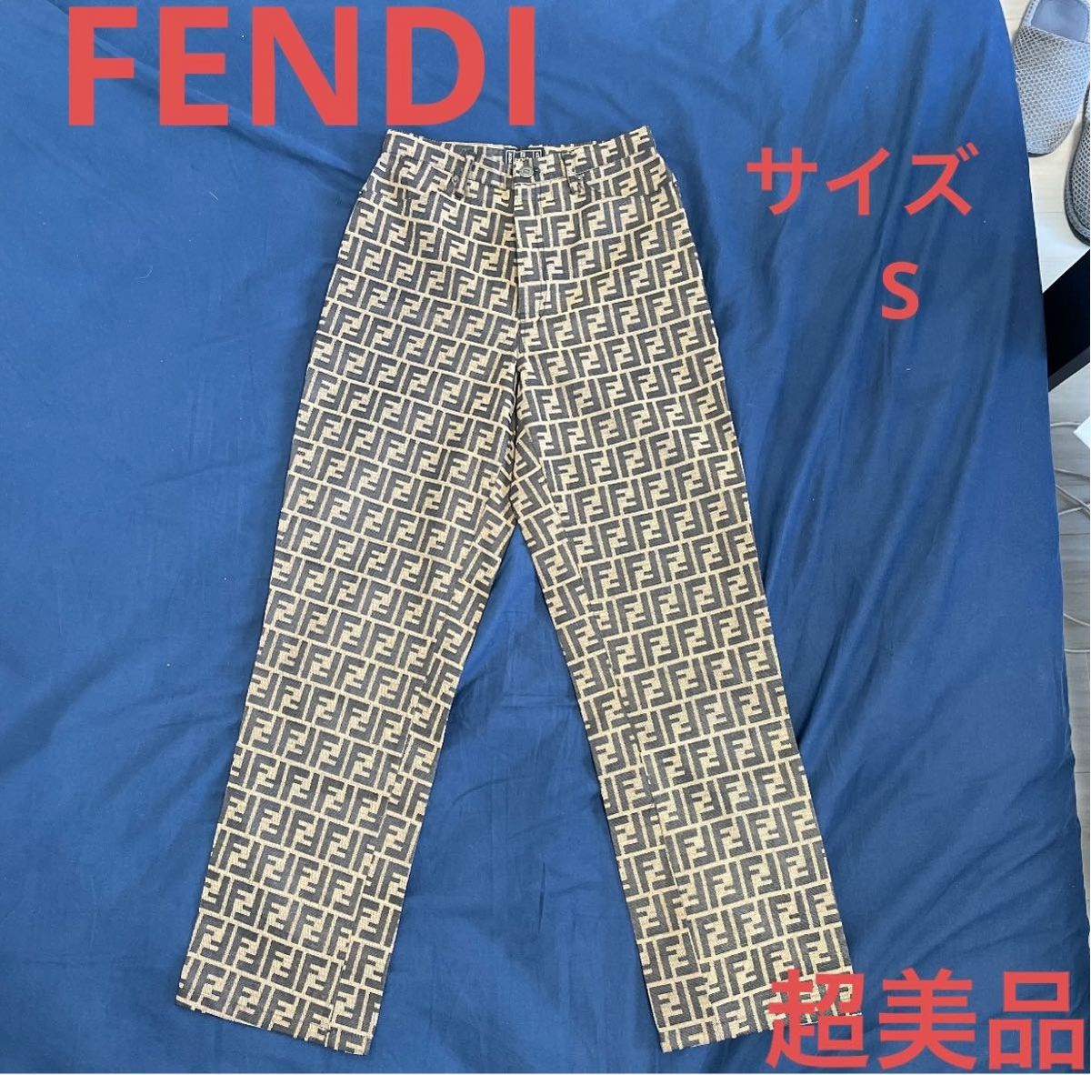 FENDIフェンディズッカ柄パンツ レディース サイズS 超美品-