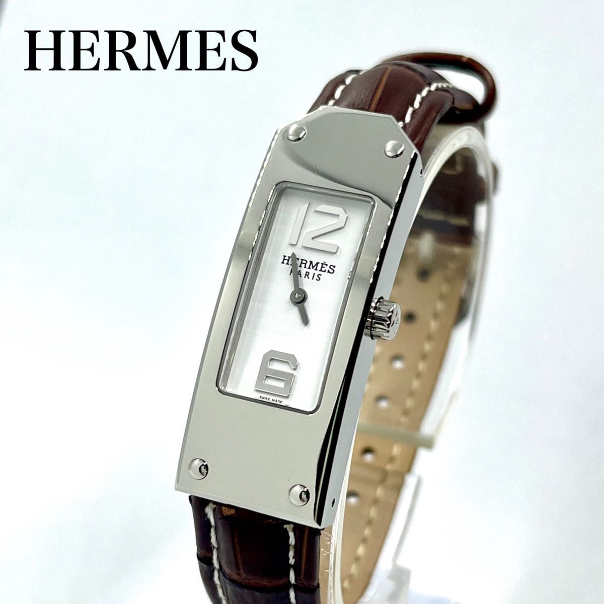 美品 HERMES エルメス ケリー2 KT1.210 レディース 腕時計