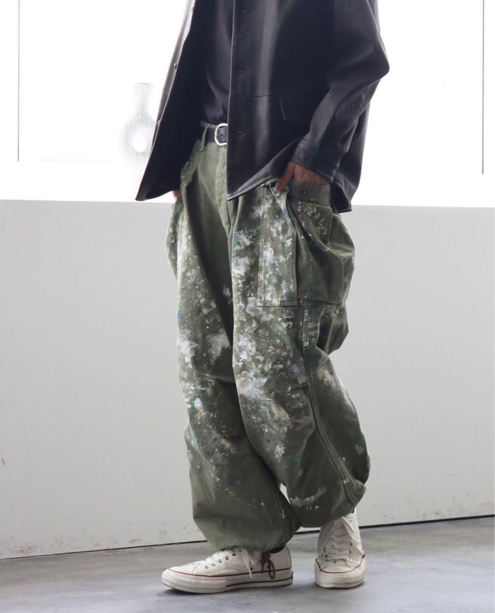 HERILL ヘリル】 DUCK CARGO PANTS 38