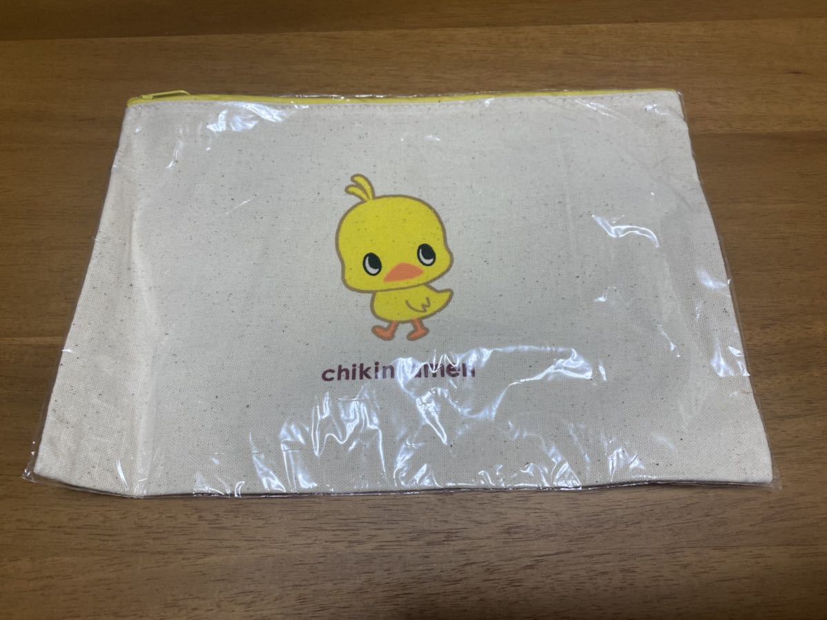  новый товар нераспечатанный * цыпленок Chan Mini сумка chi gold ramen хлопок 100% Flat сумка день Kiyoshi chi gold ramen cosme сумка кисть коробка банковская книжка кейс бардачок не продается 