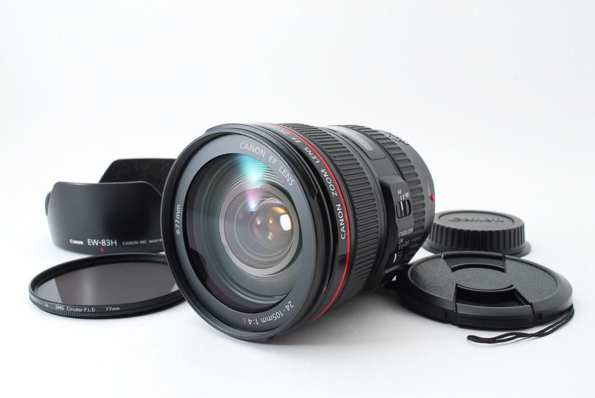 MF0110213☆キャノン Canon Ef 24-105mm F4L USM カメラ、光学機器
