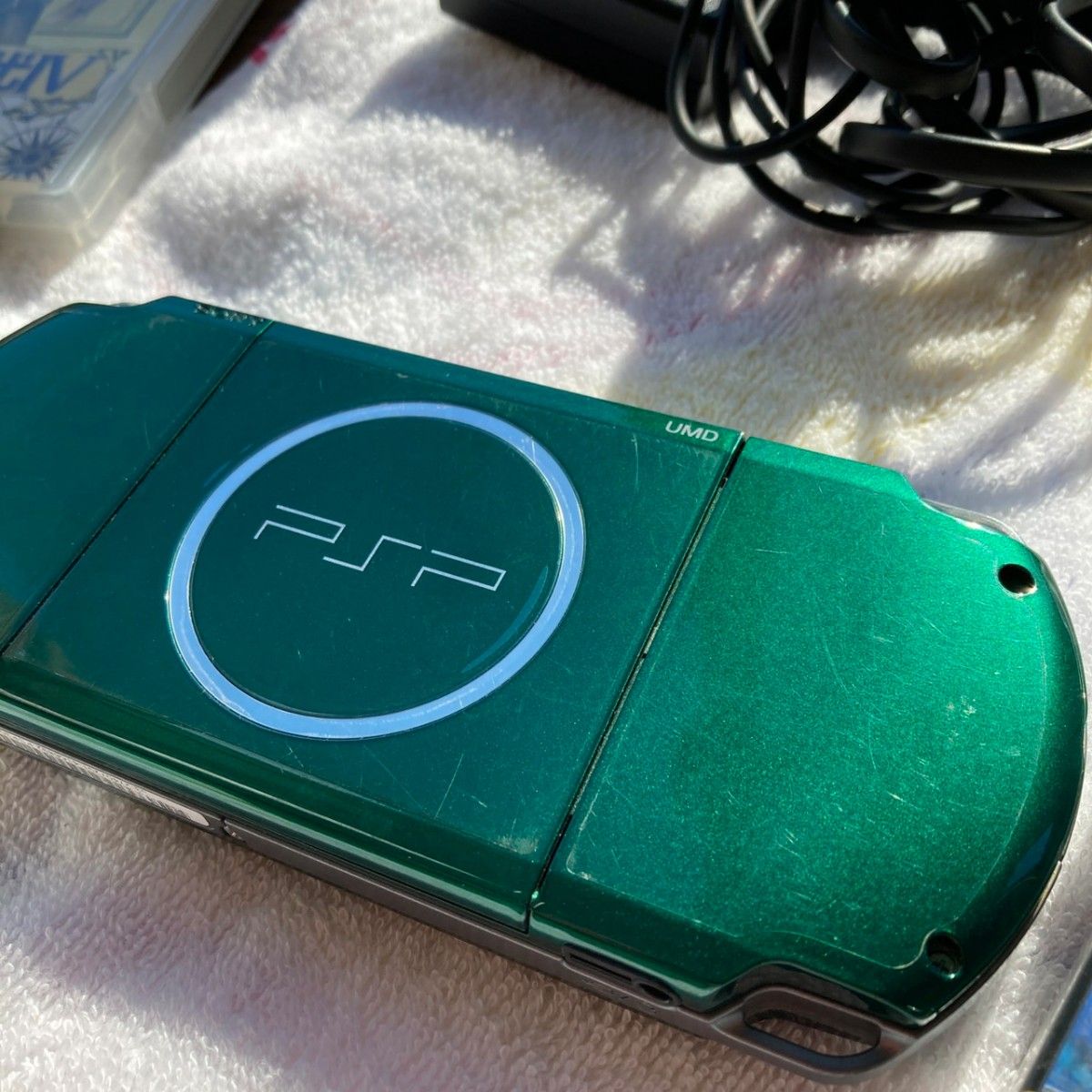 美品 PSP3000 本体 グリーン まとめ売り ペルソナ 大航海時代