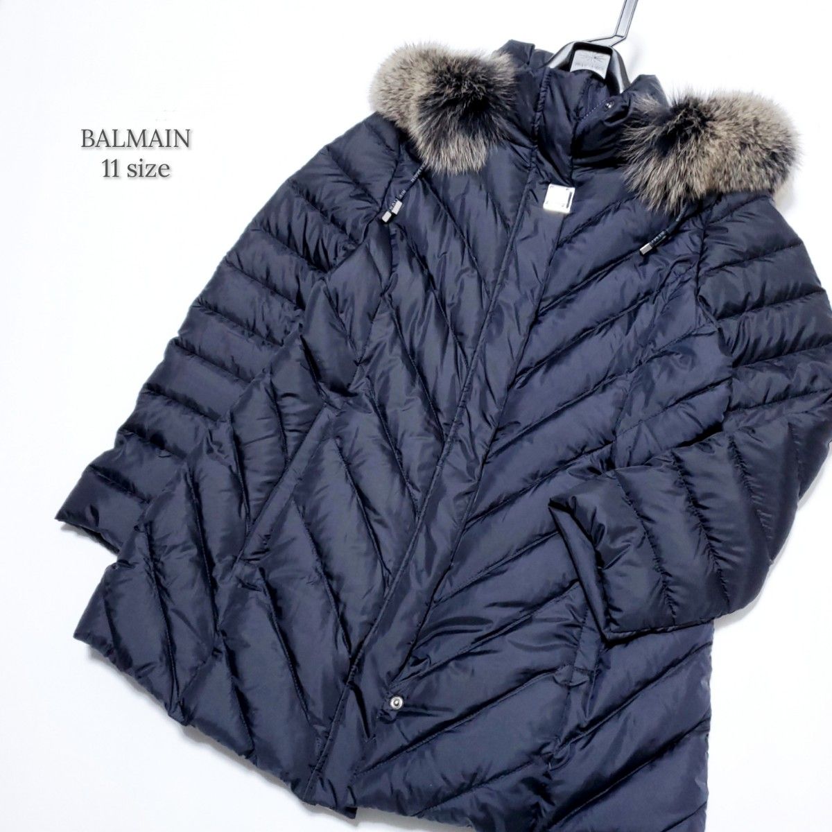 購入プロモーション 美品 近年モデル BALMAIN バルマン ダウンコート