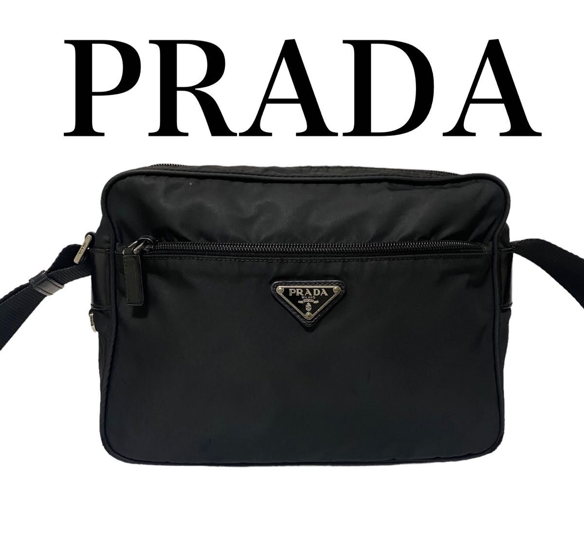 PRADA ショルダーバッグ（黒）-