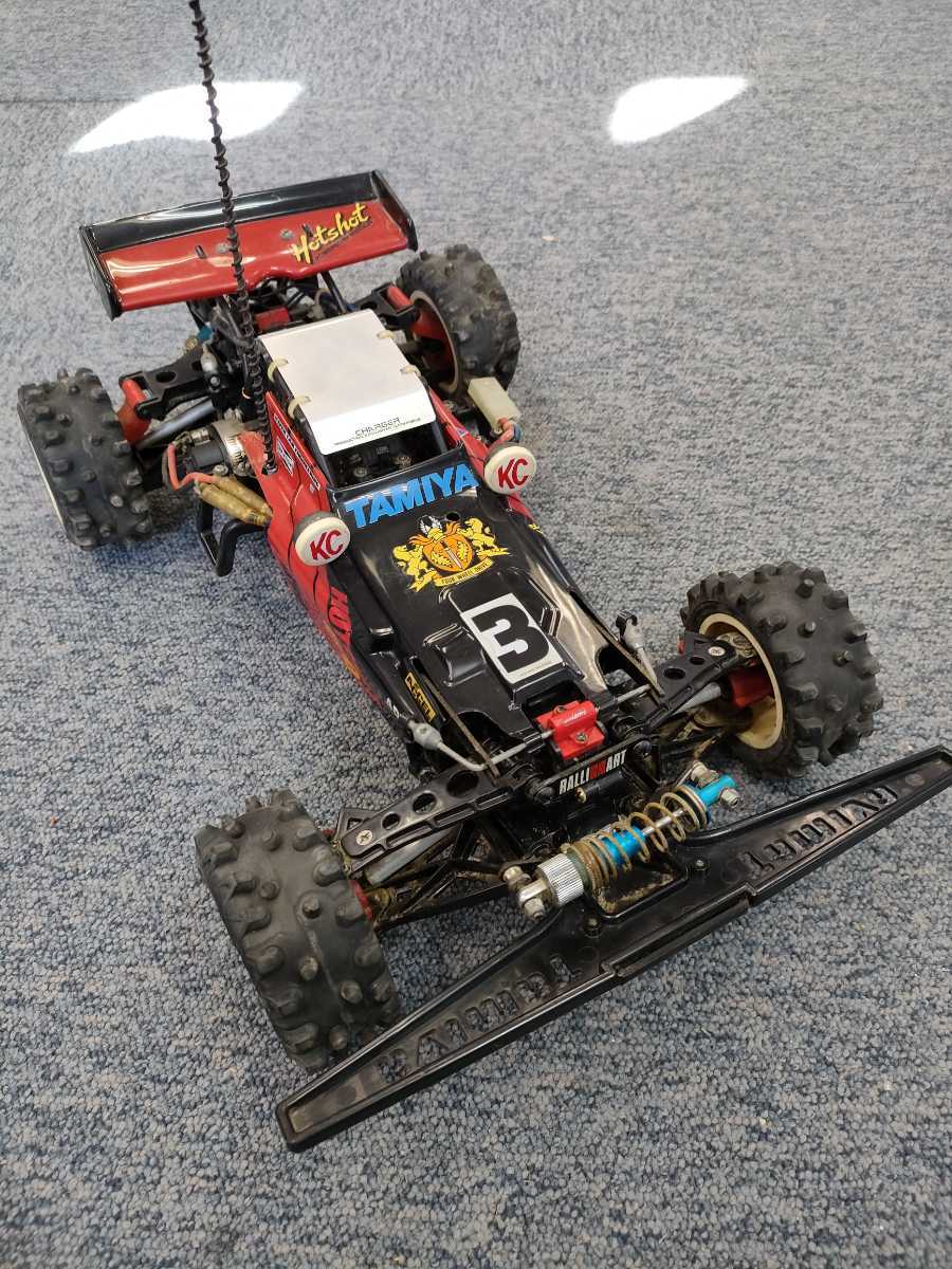TAMIYA タミヤ ラジコン ホットショット 当時物 本体のみ ジャンク扱い