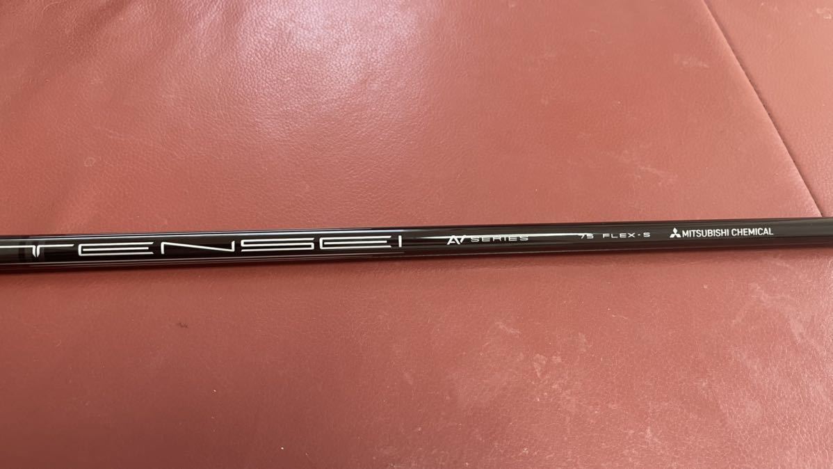 美品】キャロウェイ スリーブ付 テンセイ TENSEI AV SERIES 75 S WHITE