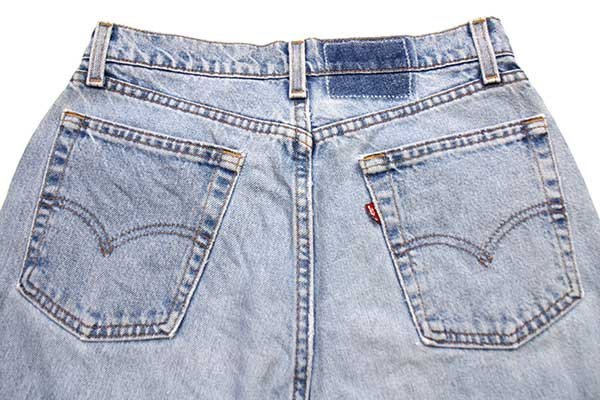 *90s USA made Levi\'s Levi's 560 Denim pants w31*SDP1624 Old jeans tapered buggy wide Roo z ice blue 