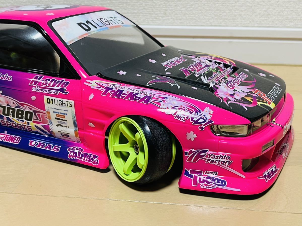 高級素材使用ブランド パンドラRC「BNスポーツ 高木美紀仕様」1/10 S13