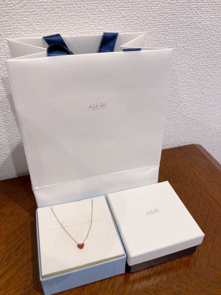 開店祝い ♥️美品♥️AHKAH アーカー ィランハートネックレス 大放出