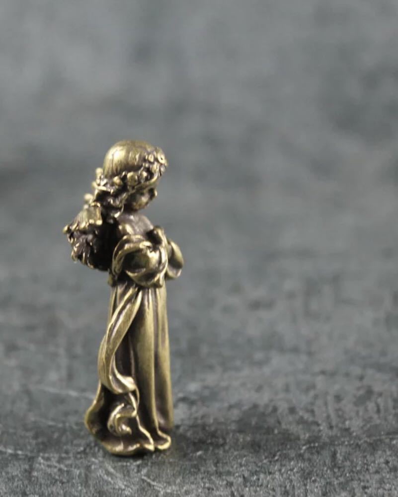 女神像 金属製 ブロンズ像 天使(西洋彫刻)|売買されたオークション ...