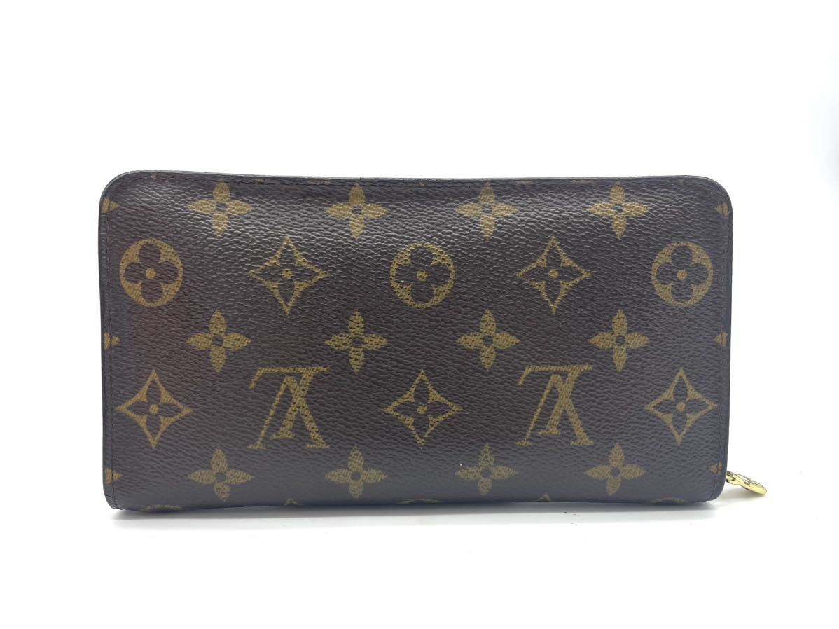 【極美品】LOUIS VUITTON ルイヴィトン モノグラム　　ポルトモネジップ　ラウンドファスナー　長財布　ウォレット M61727 1円スタート_画像4