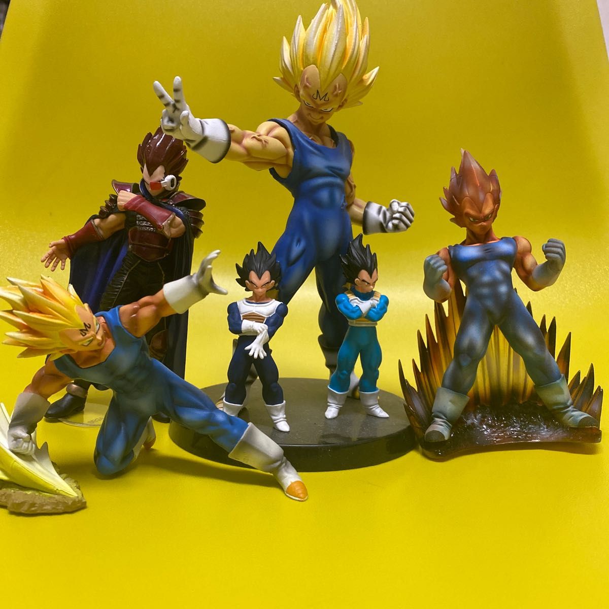 ドラゴンボールフィギュア　ベジータ　まとめて6体　リペイント