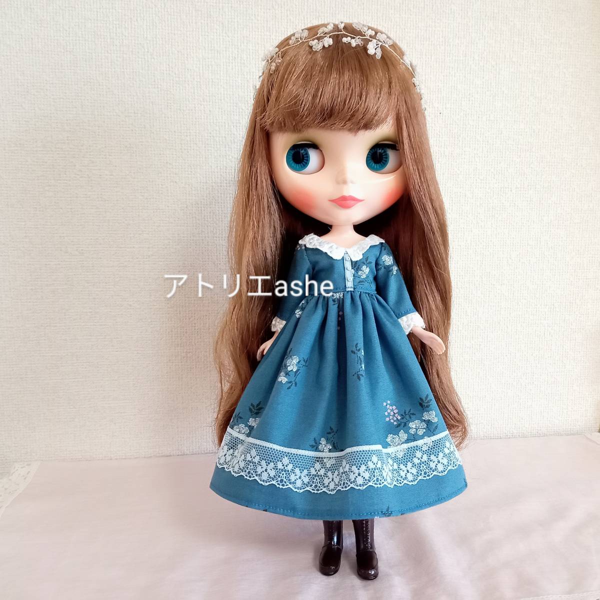 最大56%OFFクーポン ブライス リカちゃん ワンピース ギンガム ブルー