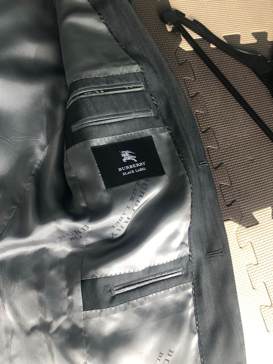 バーバリー ロンドン スーツ BURBERRY LONDON メンズ SUIT テーラードジャケット 黒色