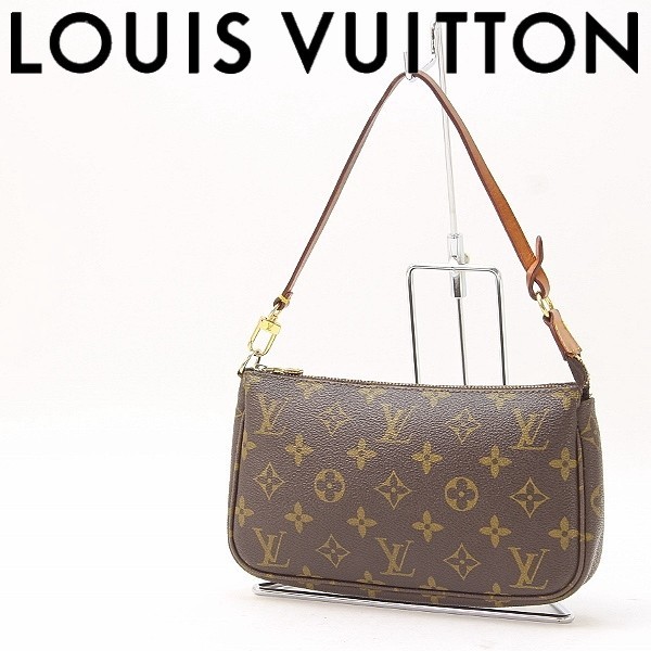 ○LOUIS VUITTON ルイヴィトン M51980 モノグラム ポシェットアクセ
