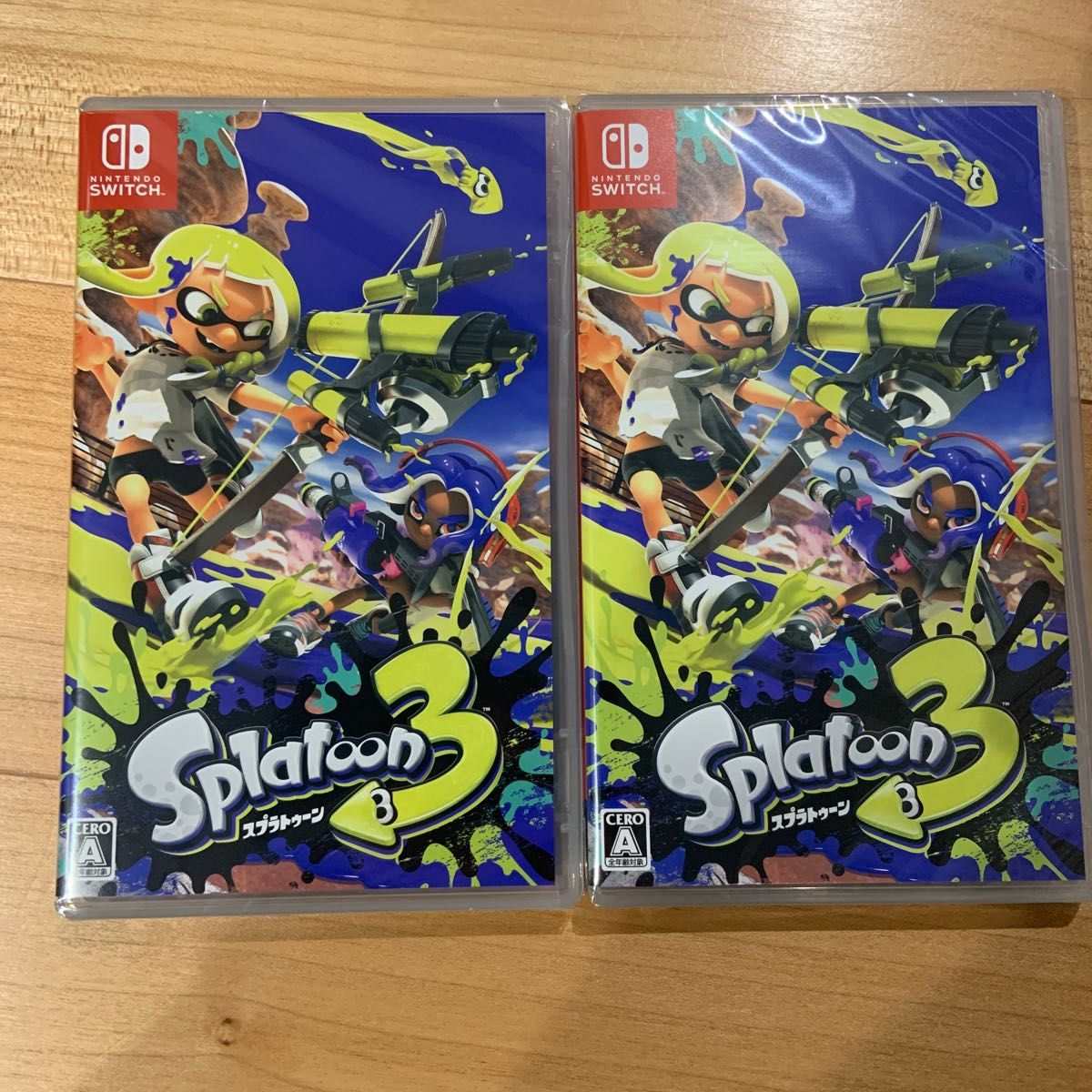 スプラトゥーン3 新品 おまけ 2本セット Switch スプラ3 テレビゲーム