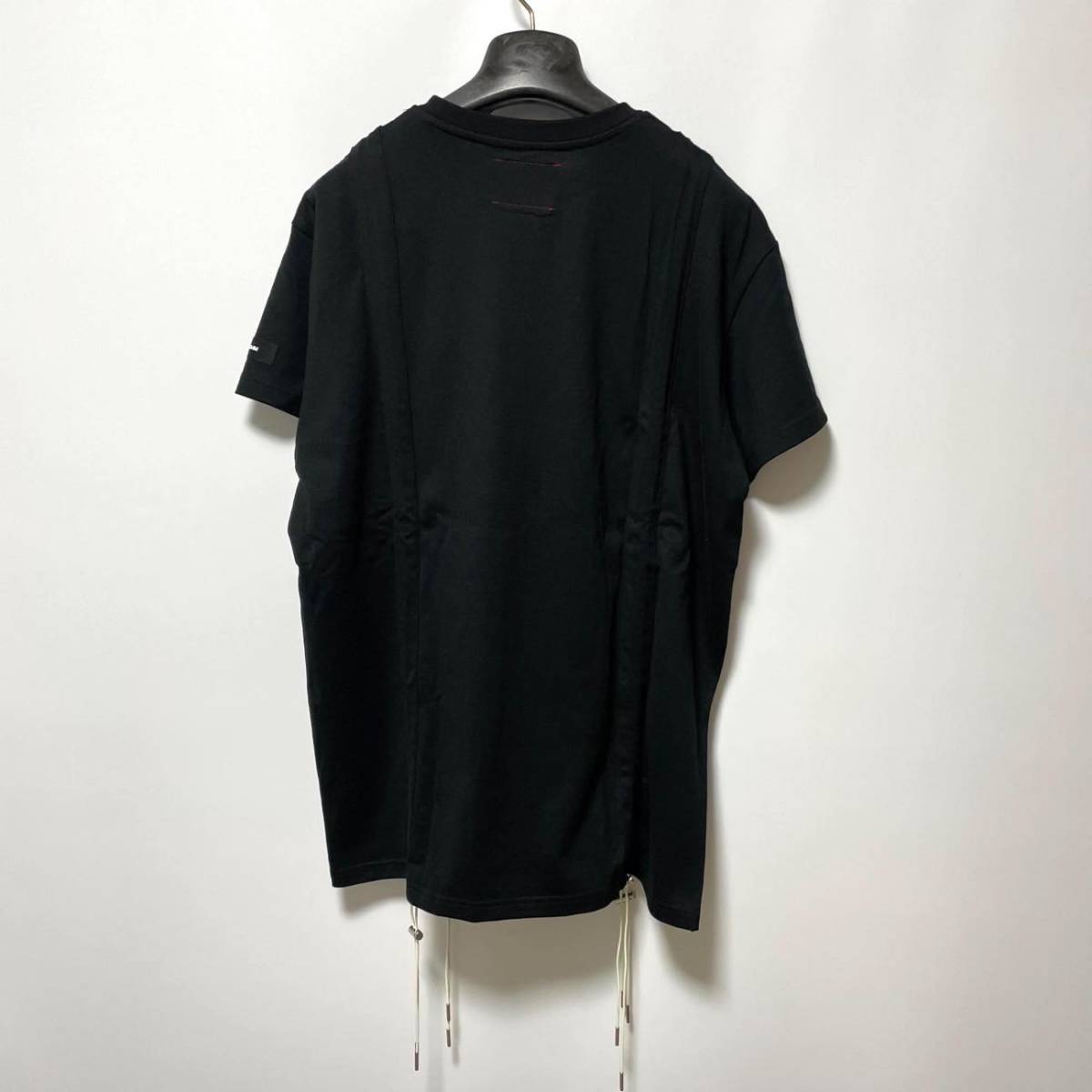 新品 SYU.HOMME/FEMM シュウ オム フェム 21年春夏クルーネックカットソー 定価18,150円 2 送料210円〜 H21SS-02 ロゴ半袖Tシャツ タグ付_画像3