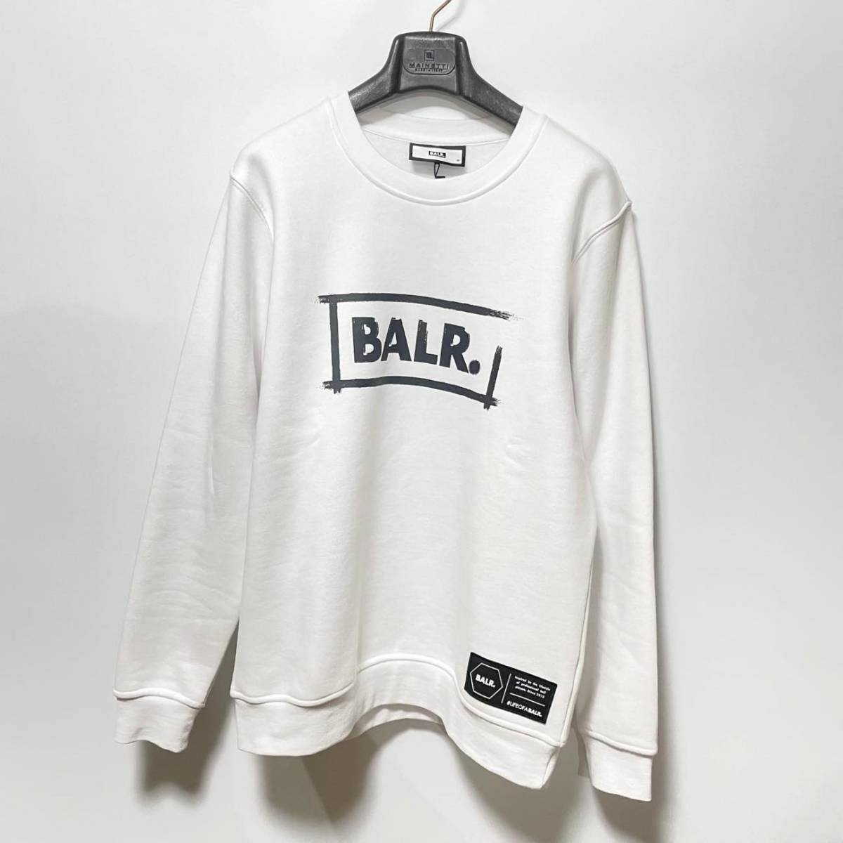 BALR. ボーラー メンズ プルオーバー サッカー オランダ S 黒 美中古