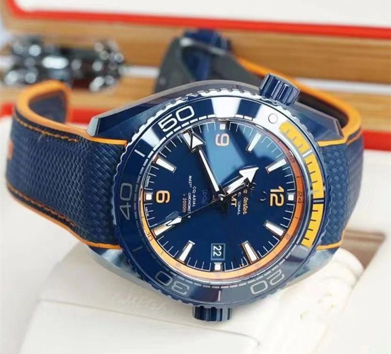 18％OFF ♢即購入OK♢ ❁ᴗ͈ˬᴗ͈ 新品スポーツレザー腕時計 ブルー青 30m防水