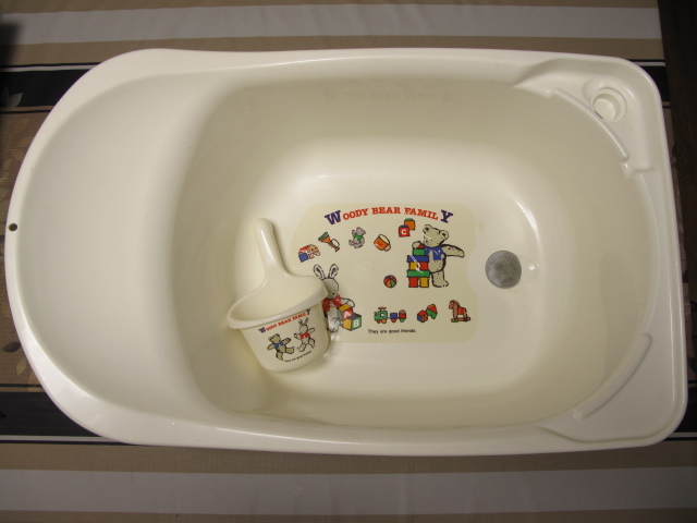 2 point set baby bath hand . Ricci .ru made in Japan . Be child for children goods 