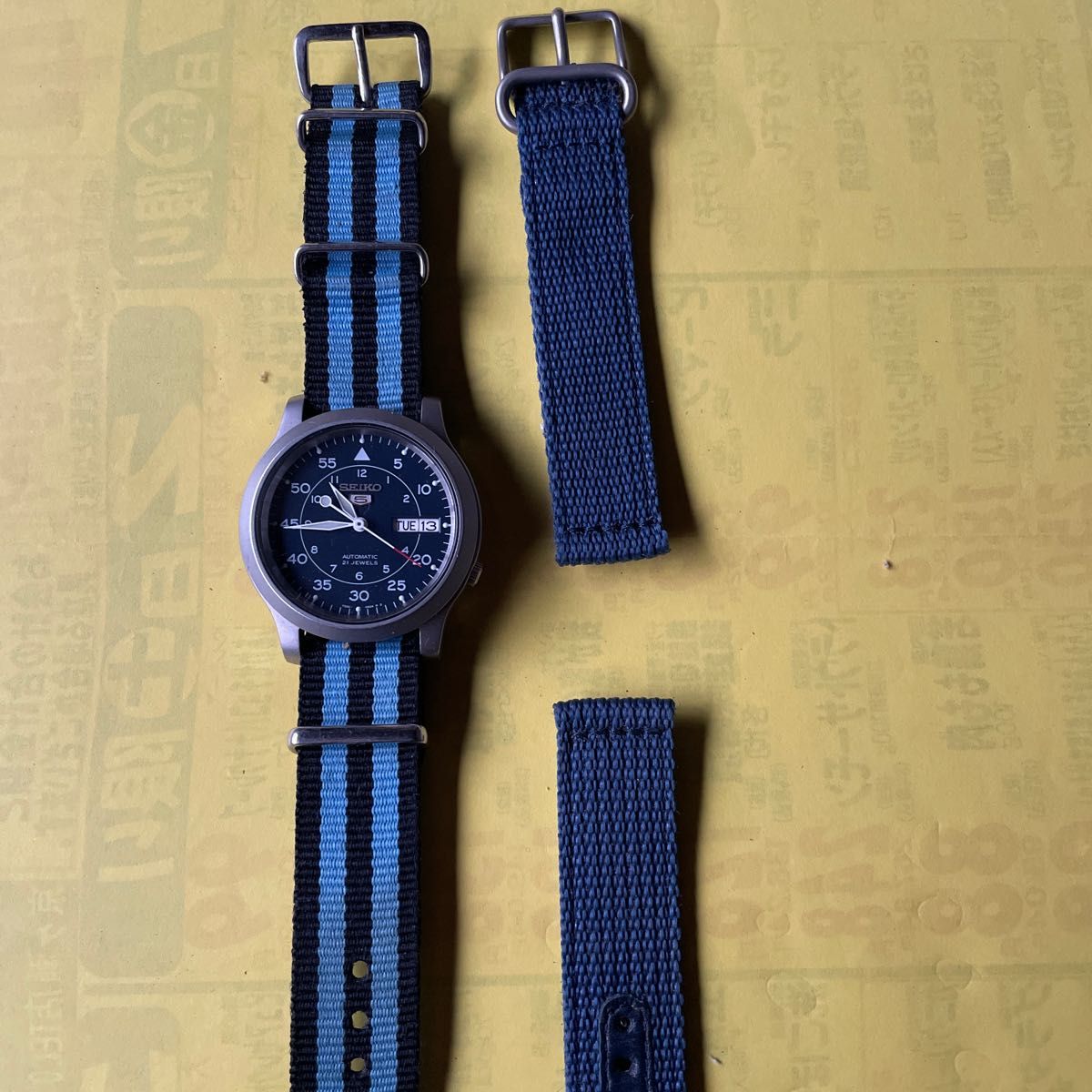 再入荷 セイコー5 seiko5 ネイビー 自動巻き - 通販 - gleam-bikes.com