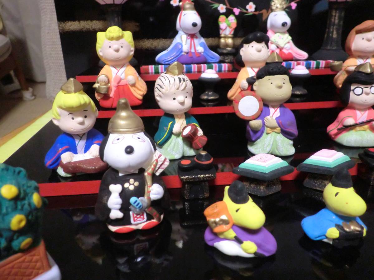 ヤフオク Snoopy And His Friends スヌーピー 吉徳 ひな人