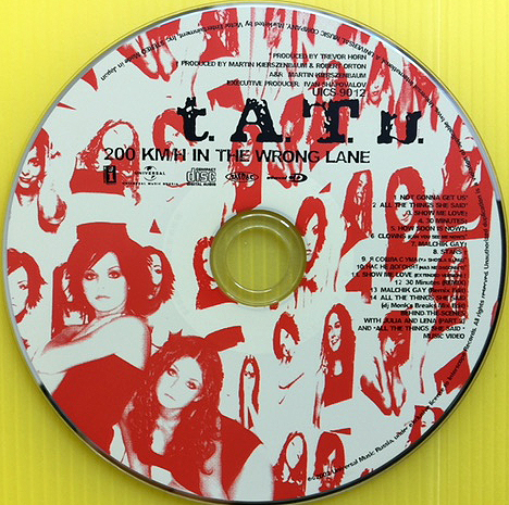 ★t.A.T.u.タトゥー「200KM/H IN THE WRONG LANE」帯付CD(2003年盤)★_画像7