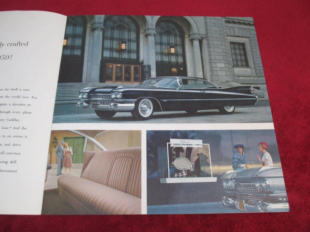 ** CADILLAC 1959 Showa era 34 large size catalog **