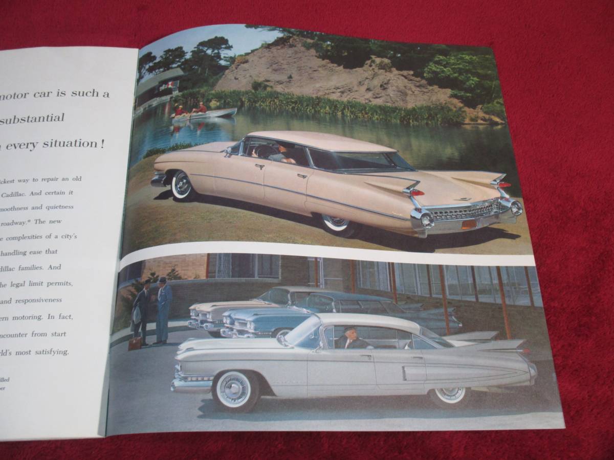 ** CADILLAC 1959 Showa era 34 large size catalog **