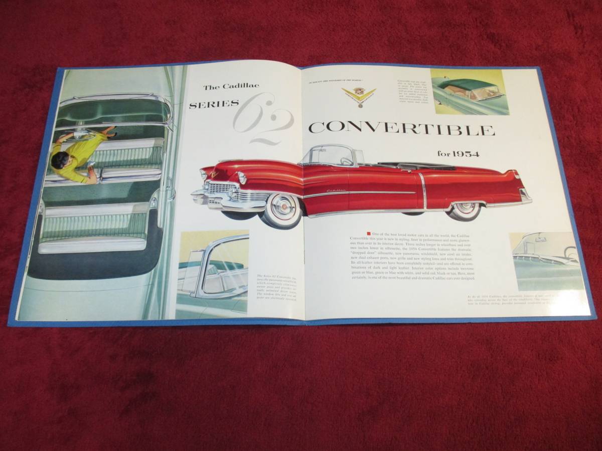 * GM CADILLAC 1954 Showa era 29 large size catalog *