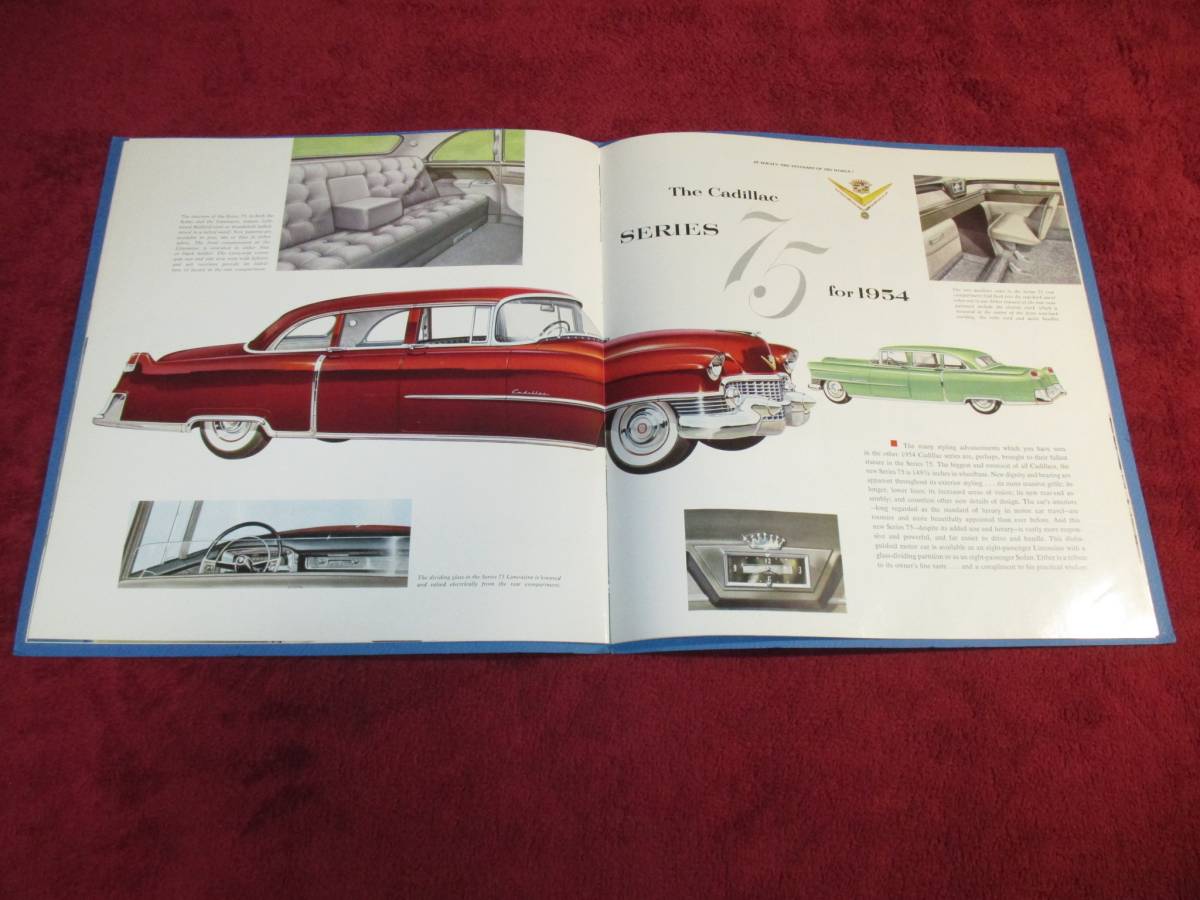 * GM CADILLAC 1954 Showa era 29 large size catalog *