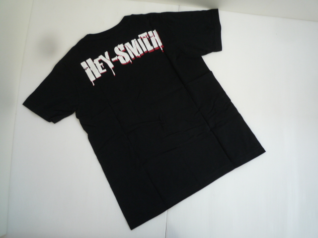 [. bargain!] * partition Smith | HEYSMITH * short sleeves T-shirt black artist S size (HK27Z010)