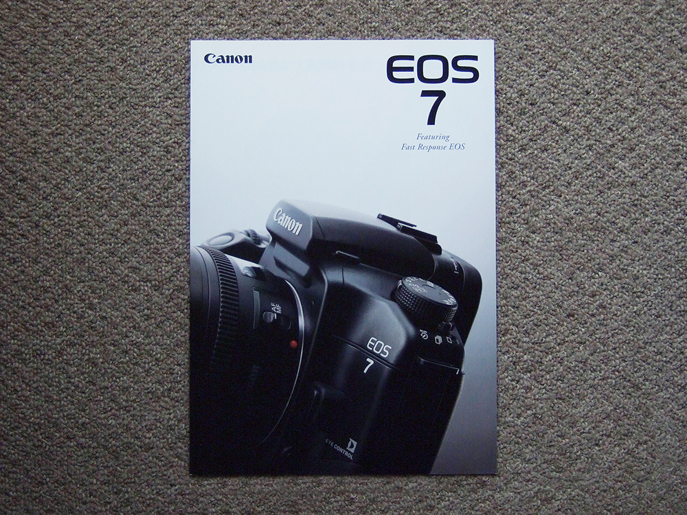 【カタログのみ】Canon EOS 7 2000.11 検 EF 420EX 550EX BP-300_画像1