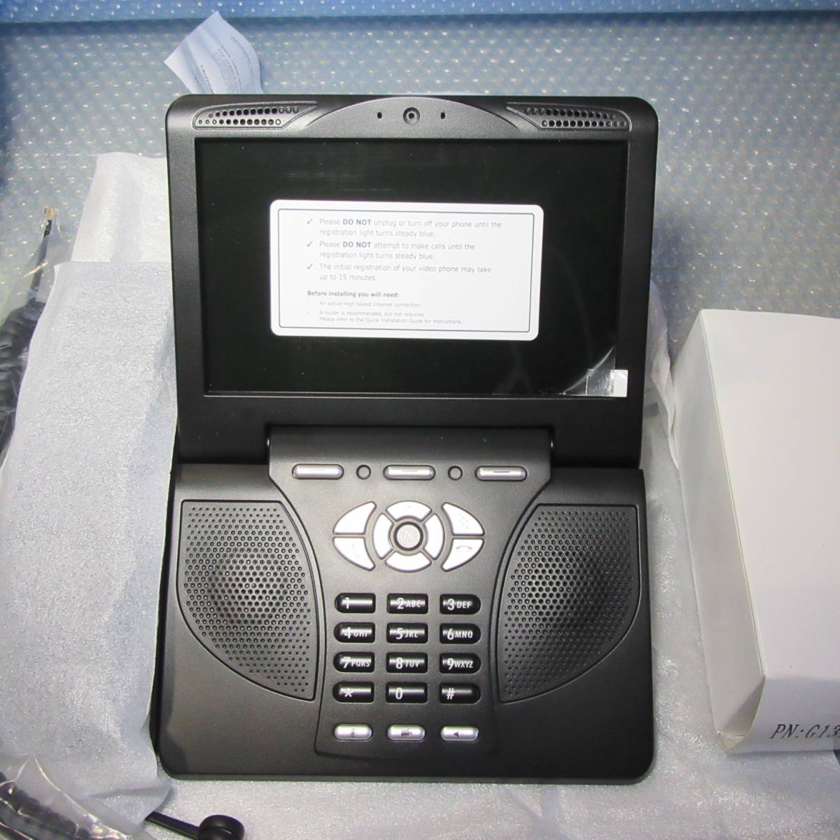  unused IRIS VideoPhone V5000 video telephone internet telephone English exclusive use 