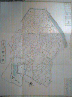 復刻資料「明治39年市区改正番地入東京市区分地図」15区制時代_画像2