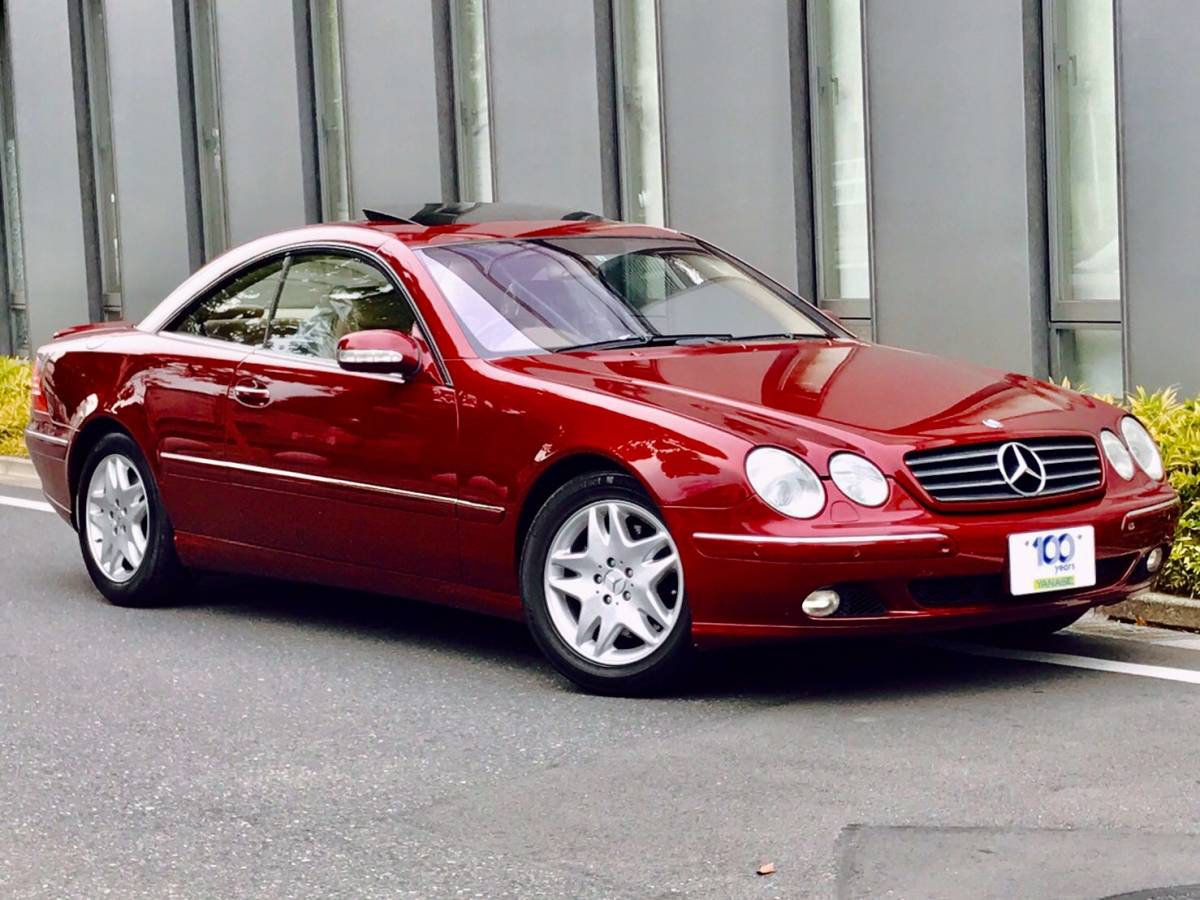  special order order car CL500 rare bordeaux red * beige interior * right steering wheel * real running. indoor keeping car * new goods ABC pump replaced * ultimate quality goods * new car 1400 ten thousand super!
