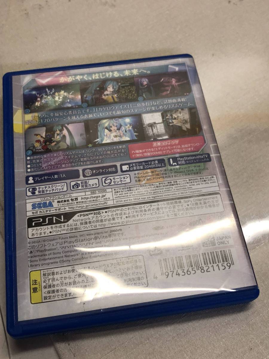 [中古　PSVita]初音ミク　project DIVA F2_画像3