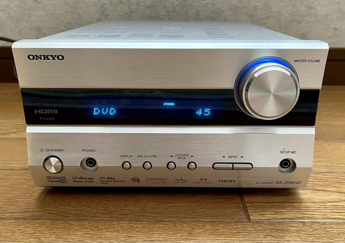 Yahoo!オークション - ONKYO オンキョー AVアンプ SA-205HD 通電...