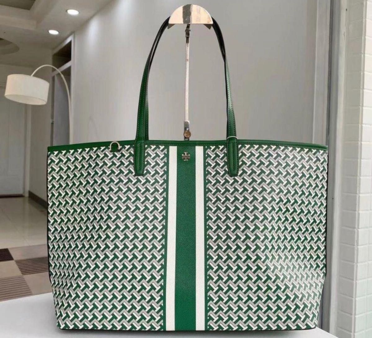 値下げほぼ美品✨トリーバーチ2wayトートバッグ ジェミニリンク A4可